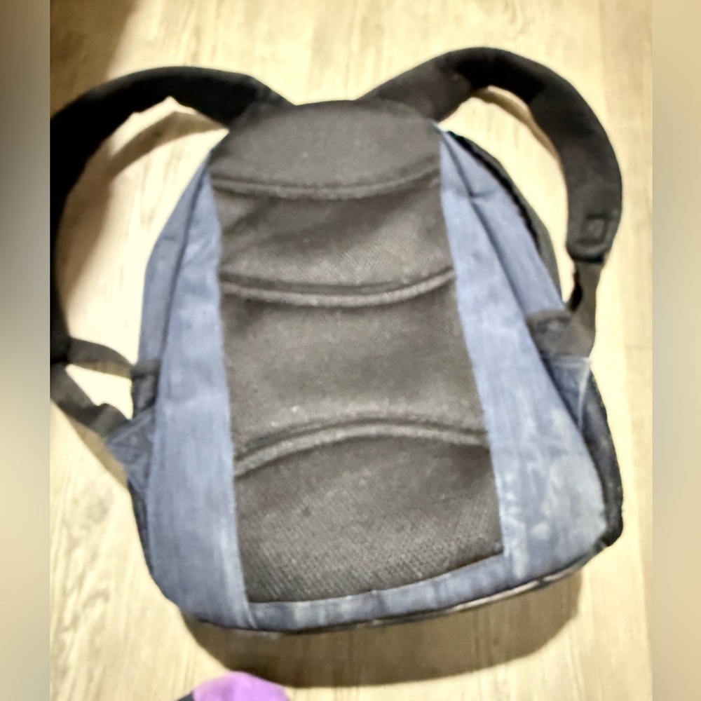 Merona Blue & Black Backpack - Picture 8 of 10